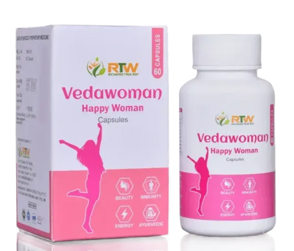 Picture of Vedawoman Happy Woman Capsules